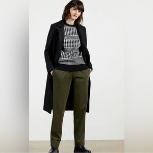 Ted Baker London Vveria Relaxed Jogger In Khaki Size 1 (US 0-2)